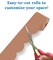 Carson Dellosa 65Ft of Cinnamon Spice Bulletin Board Borders, 1 Roll of Brown Scalloped Trim for Rolling Whiteboard, Cork and Posterboard, Party, Thanksgiving, Classroom Decorations, and Fall Decor